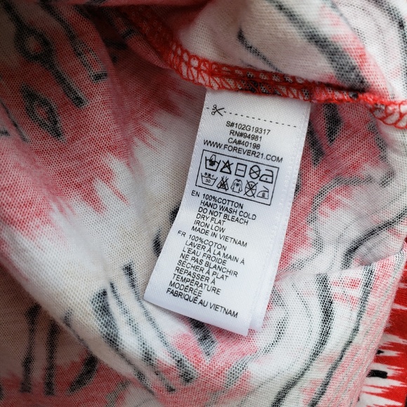 Forever 21 Tribal Print Mini Skater Skirt - Picture 8 of 8